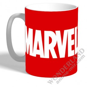 Кружка Марвел лого - Marvel logo